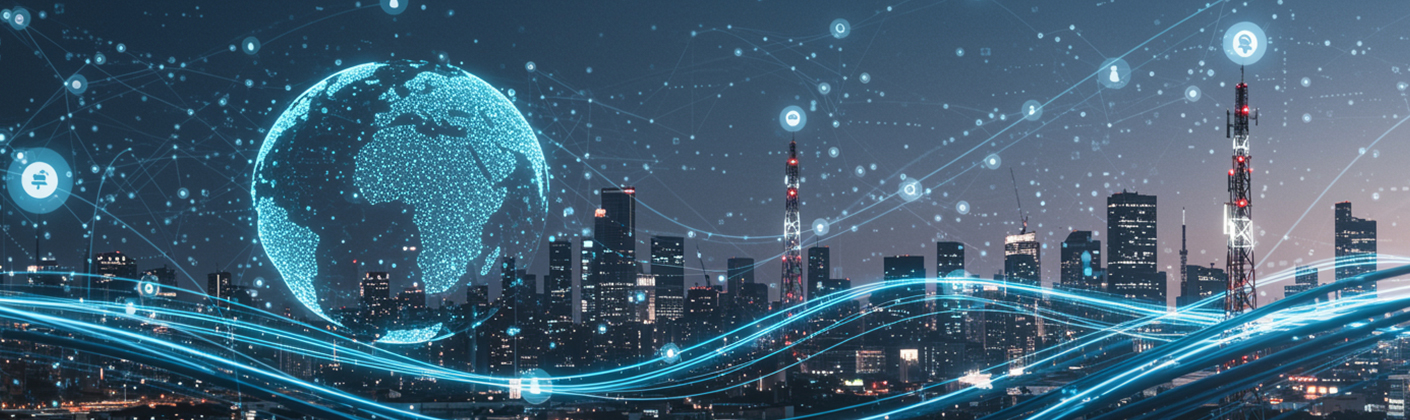 Telecom & Broadband Background